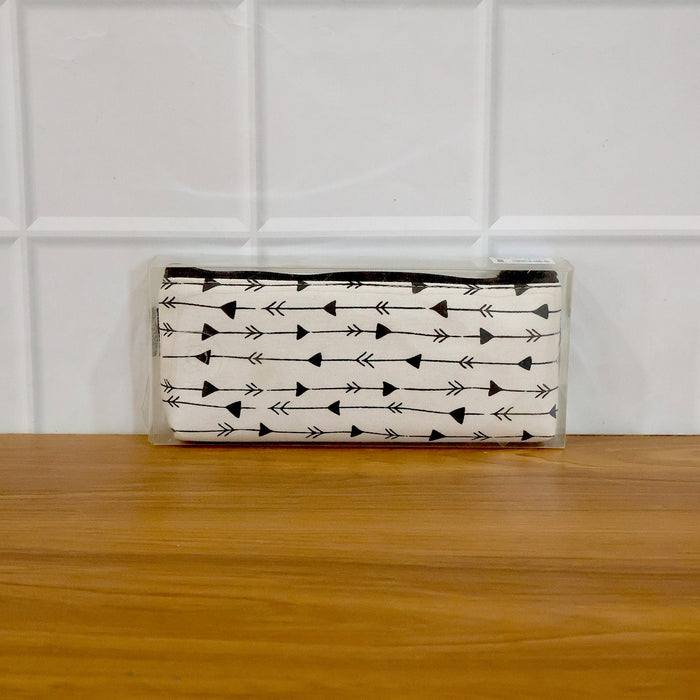 Stylish Canvas Pencil Pouch (1 Pc)