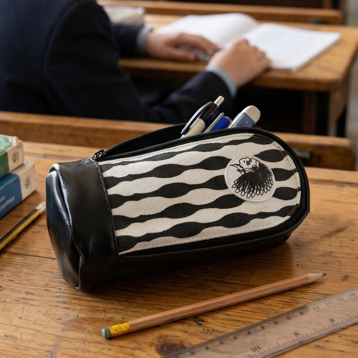 Stylish Hard Base Zipper Pencil Pouch (1 Pc) by Your Brand