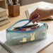 Cute Cartoon Transparent Pencil Pouch (1 Pc) by Your Brand