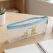 Cute Cartoon Transparent Pencil Pouch (1 Pc) by Your Brand
