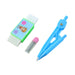 Premium Kids Plastic Drawing Compass Geometry Set (1 Set) by Your Brand
