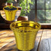 Plastic Flower Valencia (Pot) Home and Outdoor (1 Pc) by Your Brand