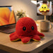 Reversible Octopus Mini Plush Toy (1 Pc) by Your Brand