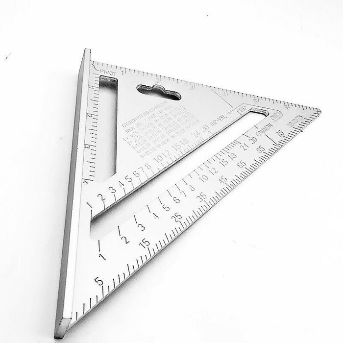 Light Weight Double Side Scale Triangle Measurement Hand Tool by Your Brand