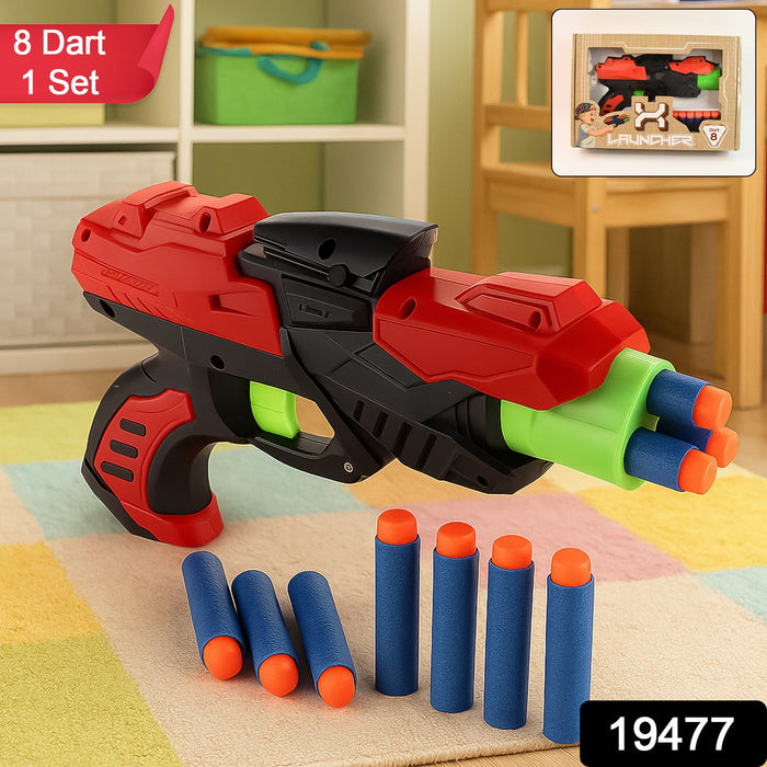 X Launcher Soft Bullet Dart Gun Toy for Kids Set by Your Brand
