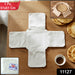 Pure Cotton Roti Mate Cloth, Round roti Cover (51 × 51 Cm, 1 Pc) by Your Brand