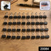 Heavy-Duty Black Binder Clips Set (19 mm, 40 Pc) by Your Brand