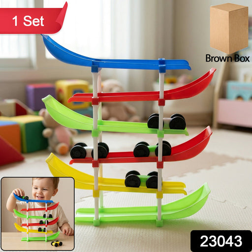 Kids Multi-Level Car Racing Track Toy Set 1 Set by Your Brand