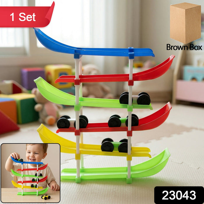 Kids Multi-Level Car Racing Track Toy Set 1 Set by Your Brand
