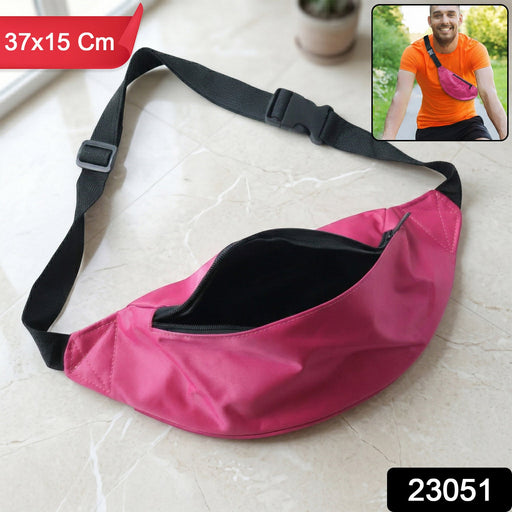 Adjustable Waist Bag 1 Pc – Lightweight Travel Fanny Pack with Zipper by Your Brand