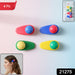 Decorative Snap Hair Clip Set (4 Pc) by Your Brand
