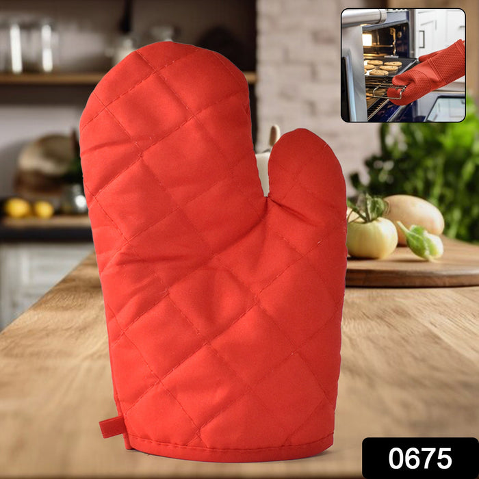 Heat Resistant Non-Slip Oven Mitts / Gloves (1pc) by Your Brand