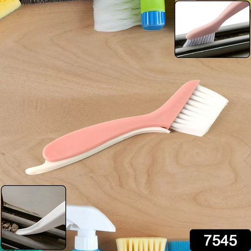 Multi-Functional 2-in-1 Groove Cleaning Brush with Crevice Scraper by Your Brand
