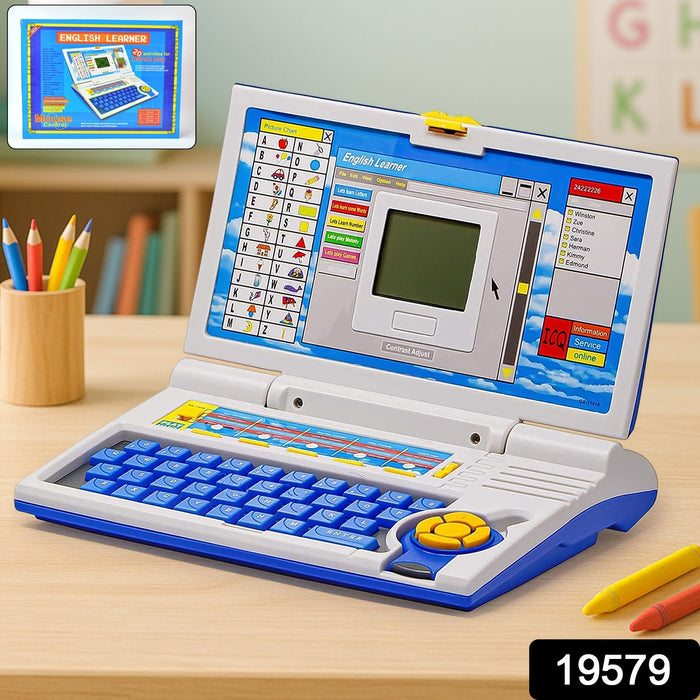 English Learner Educational Laptop Toy – 20 Learning Activities by Your Brand