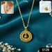 Stylish Fancy Golden Necklace with Intricate Design (1 Pc) by Your Brand