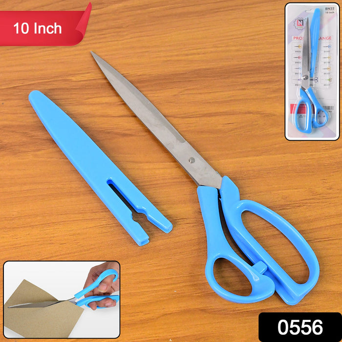 Carbo Titanium Stainless Steel Scissors (10 inch) by Your Brand