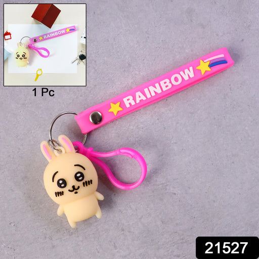 Cute Bunny Character Keychain (1 Pc) by Your Brand