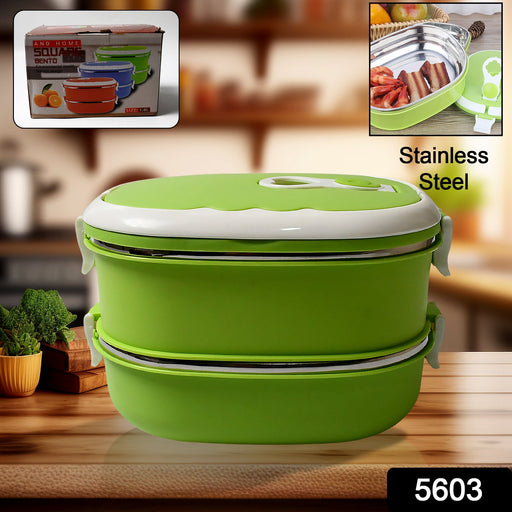 Lunch Box 900/1800ml Stainless Steel Kitchen Insulated Thermal Lunch Box by Your Brand