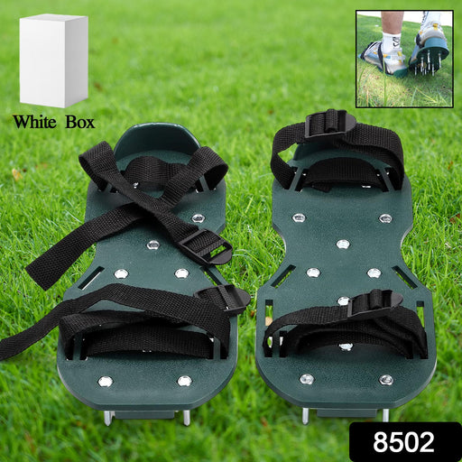 Garden Lawn Aerator Sandals – Spiked Grass Aerator Shoes for Yard & Patio by Your Brand