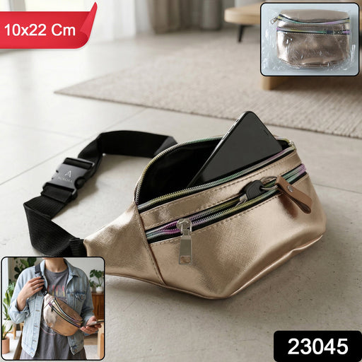 Premium Waist Bag with Adjustable Strap 10x22 Cm 1 Pc by Your Brand