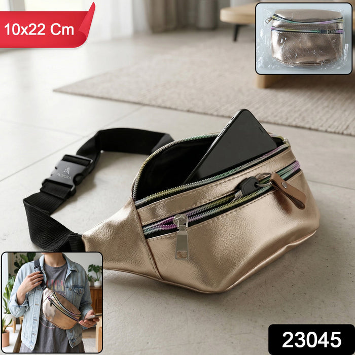 Premium Waist Bag with Adjustable Strap 10x22 Cm 1 Pc by Your Brand