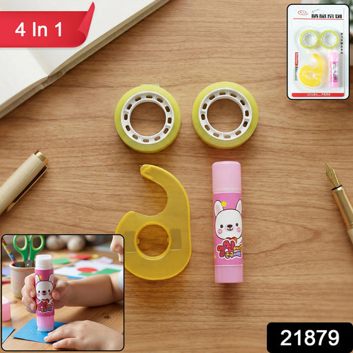 Premium 4 In 1 Stationery Kit Set 1 Pc by Your Brand