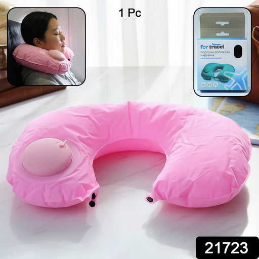Inflatable Travel Neck Pillow (1 Pc) by Your Brand