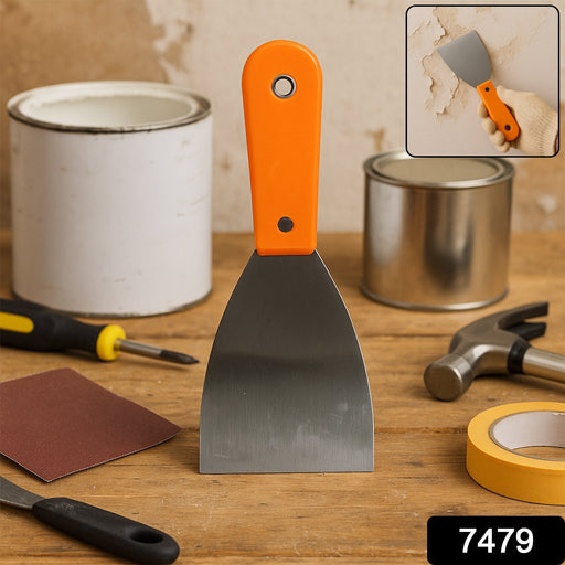 Putty Knife Set with Soft Rubber Handle (1 Pc) by Your Brand