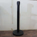 Heavy Duty Retractable Belt Crowd Control Pole with Sturdy Base – 1 Pc by Your Brand
