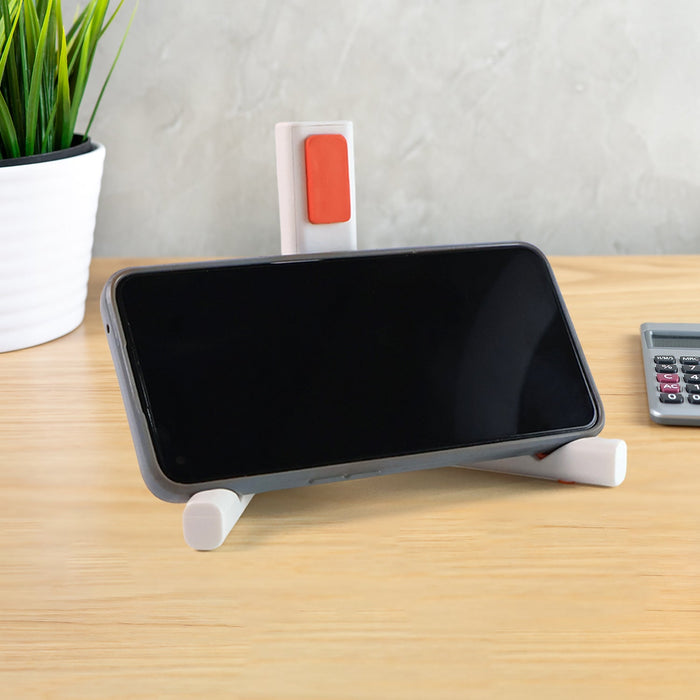 Multipurpose Adjustable Foldable Mobile Phone & Tablet Stand (1 Pc) by Your Brand