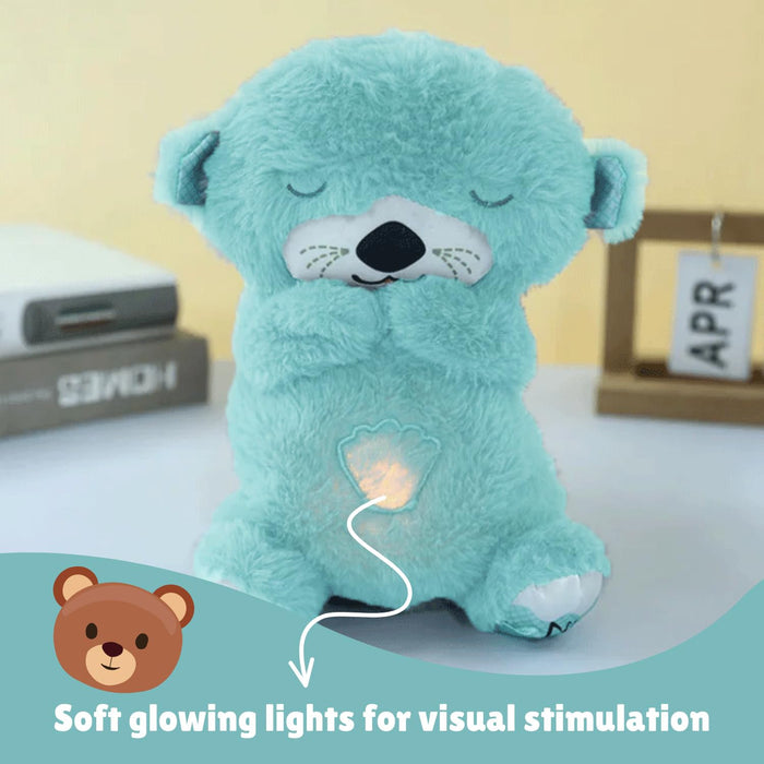Soft Plush Musical Teddy Bear Toy with LED Light (1 Pc) by Your Brand