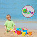 Beach playset with castle molds and accessories