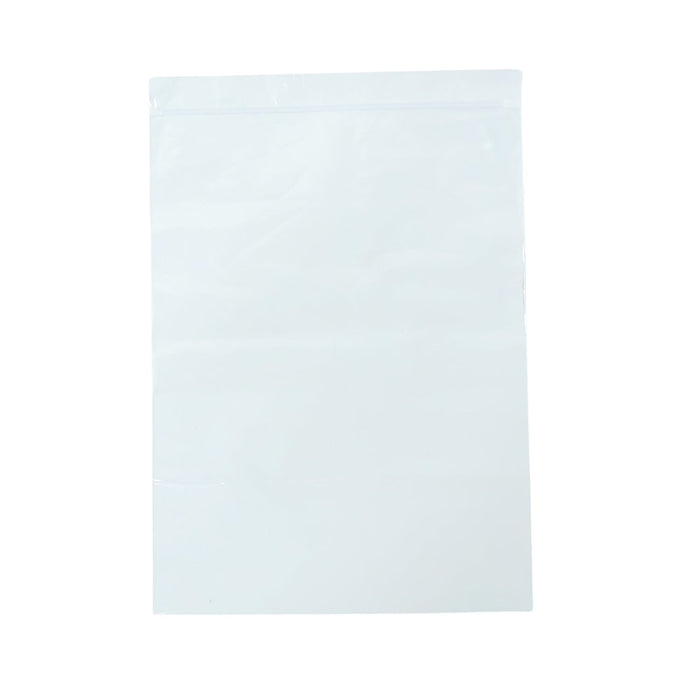 Transparent Plastic Zip Lock Bag (1 Pc, 33x23 Cm) by Your Brand