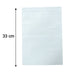 Transparent Plastic Zip Lock Bag (1 Pc, 33x23 Cm) by Your Brand